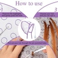 thumbnail image 3 of 12 Pcs 4 Sets of Highlight Cap with Hooks, Hair Highlighting Caps, Salon Coloring Dye Cap, Frosting Kit for Dyeing Hairdressing and DIY, 3 of 4