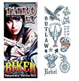 Outlaw Biker Tattoo On Back  Tattoo Designs Tattoo Pictures