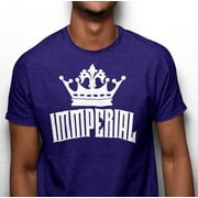 Immperial Wear King Crown Solid Color T-shirt