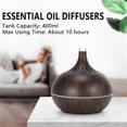 thumbnail image 5 of Smart WiFi Air Humidifier Essential Oil Diffuser Works with Alexa & Google Home Deep Wood EU Plug, 5 of 5