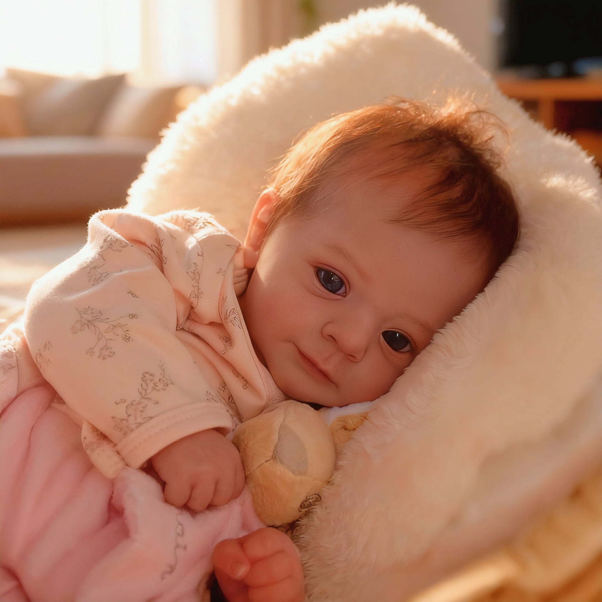 Lifelike Reborn Baby Dolls -19 inch Realistic Newborn Baby Dolls, Soft Cloth Body Baby Dolls with Accessories Birthday Gift for Kids Age 3 +