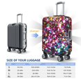 thumbnail image 6 of Balery Luggage Cover Color Shiny Print Suitcase Covers for Luggage Elastic Washable Suitcase Protector Fits 18-32 Inch Luggage-X-Large, 6 of 9