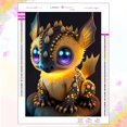 thumbnail image 1 of Pintura de diamante 5D Para decoración del hogar, Kit de punto de cruz bordado de mosaico de diamantes completo, Mini Dragón, regalo Para decoración de la Casa, Objetos, 1 of 4