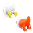 thumbnail image 4 of Joernso Cute Cartoon Animal Tail Sucker Suction Hook Baby Bathroom Towel Hanger Holder, 4 of 7