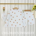 thumbnail image 1 of Traje de baño de una pieza para bebé, trajes de verano para niños, niñas, surf, resistente al sol, vacaciones en la playa, Chic zhangyuxiang unisex, 1 of 2