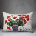 thumbnail image 3 of Creative Products Patriotic Welcome 20 x 14 Spun Poly Pillow, 3 of 3
