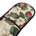 thumbnail image 4 of Yayeee Double Oven Mitt Kitchen Heat Resistant Baking 35" x7" Quilted Glove, Beige Strawberry, 4 of 6