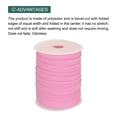 thumbnail image 3 of Uxcell 1/2" Double Fold Bias Tape Polyester Continuous Bulk Bias Tape for Sewing Seaming Pink 55 Yards, 3 of 5