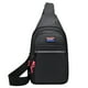 thumbnail image 1 of Bolsa Impermeable de Nylon Del Pecho de los Hombres - Paquete Frontal Elegante - Bolsa Multicapa de Gran Capacidad Bolsa de Cuerpo Cruzado Pequeña, 1 of 8