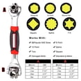 thumbnail image 5 of YYTONG, 360 Degree Rotating Head, Multifunction Socket Wrench, 13.7 oz, 48 Piece, 5 of 7