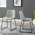thumbnail image 4 of Home Square 7-Piece Set with 72" Wood Dining Table & 6 Dining Chairs in Gray, 4 of 12