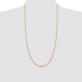 thumbnail image 2 of Auriga Fine Jewelry 14K Yellow Gold 1.85 mm Diamond-cut Quadruple Rope Lobster Clasp Chain Necklace for Women 28", 2 of 6