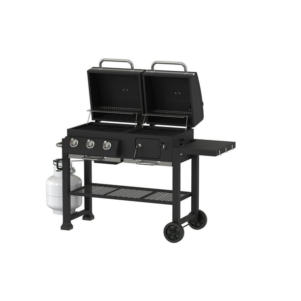 Expert Grill 3 Gas and Charcoal Combo Grill - Walmart.com