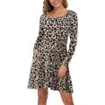 thumbnail image 3 of Vestidos casuales de manga larga con bolsillos para mujer Xemadio LRWJ1046-139, 3 of 7