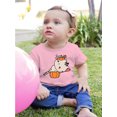 thumbnail image 2 of Cute Kittyboo Pumpkin Costume. T-Shirt Infant -Image by Shutterstock,  12 Months, 2 of 4