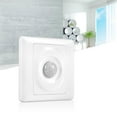 thumbnail image 3 of Interruptor de sensor de movimiento corporal infrarrojo ajustable, módulo automático de luz de control de montaje en pared, 3 of 11