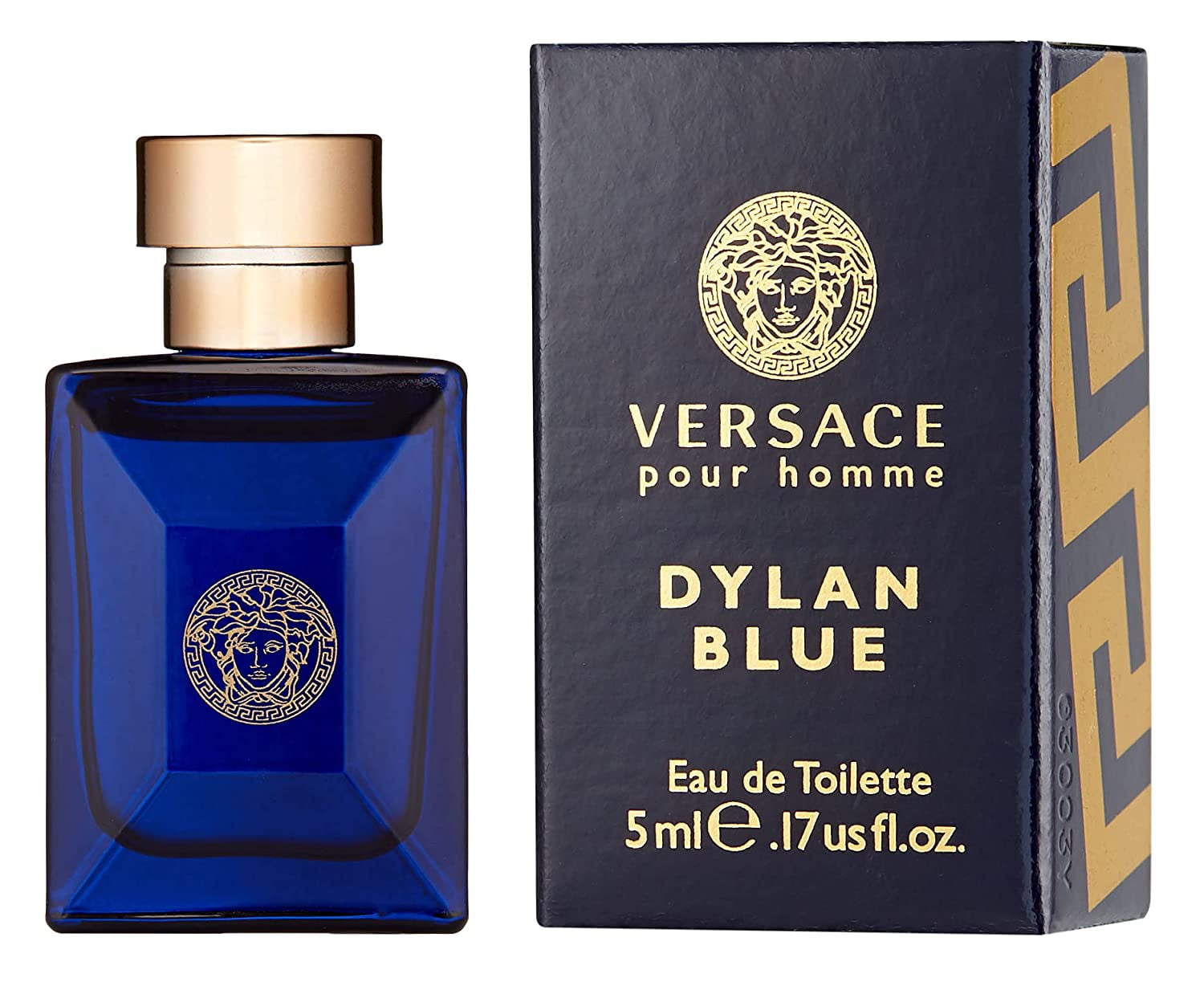 Versace Dylan Blue Eau De Toilette Spray, Cologne for Men, 3.4 Oz 