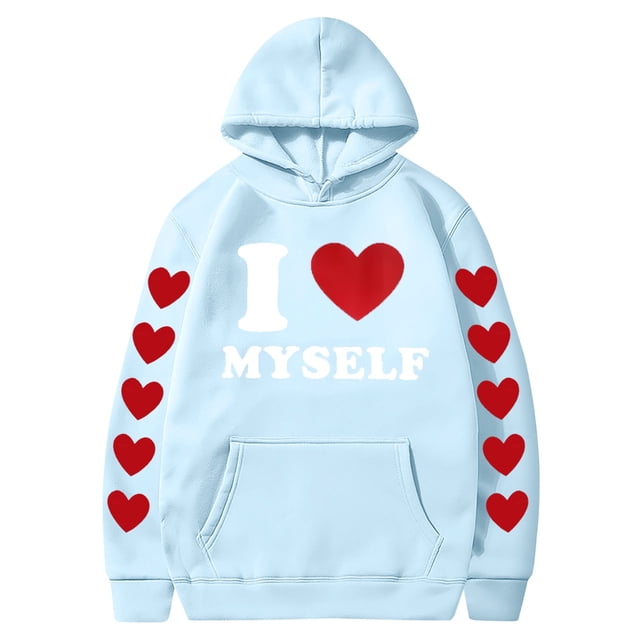 Économies de Rentrée Scolaire! Aqestyerly Sweat à Capuche Imprimé Saint-Valentin en Peluche