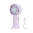 thumbnail image 3 of Ventilador portátil,Pequeño ventilador portátil recargable por USB para viajes,Mini ventilador de mano para oficina,exterior,dormitorio,hogar,Ventilador personal de refrigeración con, 3 of 10