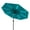 Turquoise blue, variant on 9Ft Patio Umbrella with Solar Lights,Outdoor Steel Polyester Market Patio Umbrella With 32 LED Lights,8 Ribs Market Umbrella With Push Button Tilt Easy Push Button,Tilt,Table Compatible(without base)