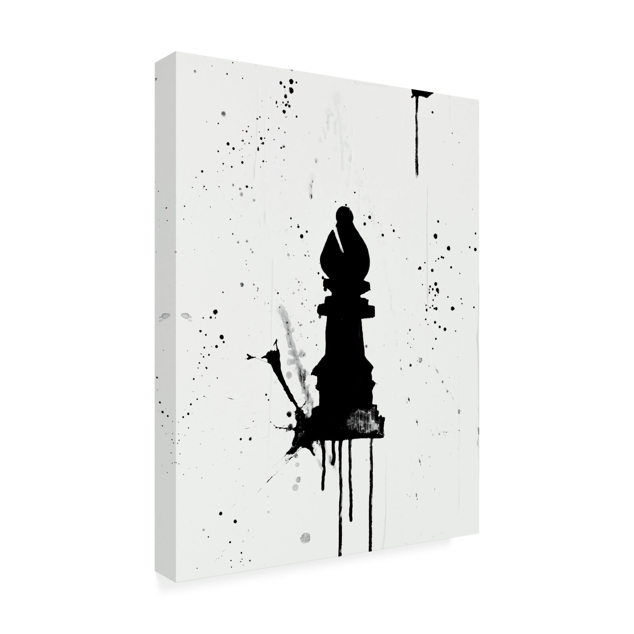 Trademark Fine Art Kent Youngstrom  Chess Pieces III Canvas Wall Art