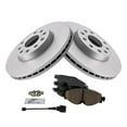 thumbnail image 2 of TRQ Front Ceramic Brake Pad & Coated Rotor Kit w/Fluids for VW Golf Jetfa BKA24266 Fits select: 2019 VOLKSWAGEN JETTA S, 2015-2019 VOLKSWAGEN GOLF, 2 of 6