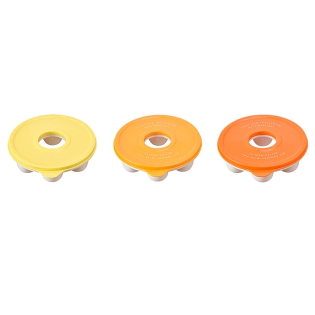 Xihbxyly Artículos por menos de $10 Moldes para helados Moldes para paletas de hielo Bandeja para helados con palitos Hielo congelado