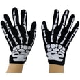 thumbnail image 3 of Guantes de esqueleto para hombre de fiesta de terror de Halloween Guantes de disfraces para unisex Sincero Hogar, 3 of 3