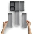 thumbnail image 2 of 7 Pieces/Set Living Room Drawer Organizer Kitchen Bathroom Splicable Drawers Boxes Tools Organizing Trays Container, 2 of 7