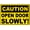 Warning Sign 3, variant on Caution Overhead Work Alert Sign - 8"x12" Tin Metal Warning Vintage Wall Decor for Home Farm Bar Coffee Shop Club