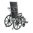 thumbnail image 4 of Drive Medical Viper Plus GT Full Reclining Wheelchair, Detachable Desk Arms, 20" Seat, 4 of 11