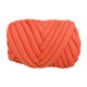 thumbnail image 4 of Hilo grueso de poliéster, hilo tubular jumbo, hilo gigante con nudo trenzado para crochet Naranja, 4 of 9