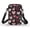 Mushroom and Butterfly Pattern Design, variant on HELLHERO Floral Hummingbird with Zipper Closed Adjustable Crossbody Bag for Adults Travel, Outdoor and Daily Use Women Messenger Bag Polyester 4.33"x1.97"x7.09"