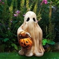 thumbnail image 2 of Escritorio, Decoración De Halloween, Artesanía De Resina, Accesorios Para El Hogar, Suministros Decorativos De Terror Para Vacaciones, Calcomanía De Fiesta De Gnomo Artificial Eigraketly HA044456-03, 2 of 6