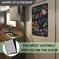 thumbnail image 6 of XYZCANDO Hummingbird Flower RV Door Window Shade Foldable Camper Blinds for Travel Trailers RV Window Cover RV Window Curtains Camper Camper Shades with UV Protection and Privacy Features Black, 6 of 7