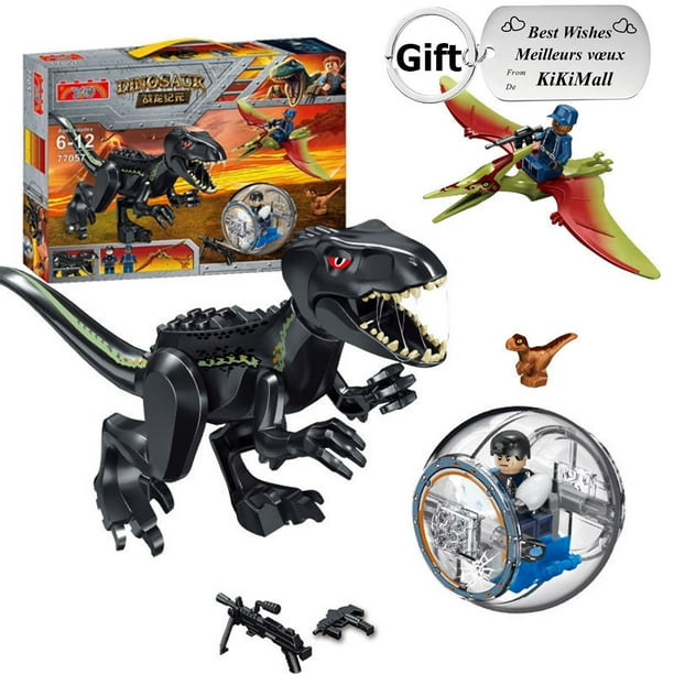 Kikimall Jurassic World Toy Building Kit Humans Vs Dinosaurs War For Kids Boys Girls Ages 6 Other