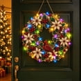 thumbnail image 7 of Wreath Christmas Pearl Diamond Painting Pendant Kits with LED String Lights,DIY Acrylic Christmas Diamond Art Hanging Kit for Adults,Christmas Ornaments for Home Party Wall Decor and Gift, 7 of 7
