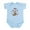 Sky Blue, variant on CafePress - I Love My Big Sister SM Baby Bodysuits - Baby Light Bodysuit, Size Newborn - 24 Months