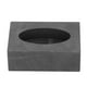thumbnail image 5 of Molde de lingote de fundición de grafito, molde de fundición de plata y oro ovalado de alta pureza para herramientas de joyería DIY, 5 of 5