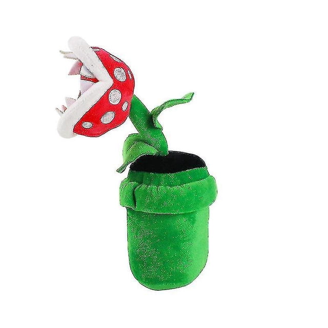 Peluche con forma de planta en maceta, flor caníbal, 26 cm, para niños