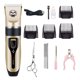 thumbnail image 5 of Pet Cat Dog Hair Aseo Afeitado Clippers Kit USB Recargable - Paquete de 3 Paquete 3 Sunnimix Recortador de pelo de perro, 5 of 8