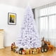 thumbnail image 1 of Árbol de Navidad BestComfort blanco artificial de 9 pies con soporte, 1 of 8