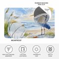 thumbnail image 3 of Coastal Birds Door Mat Indoor Outdoor, Blue Sky Heron Seabird Tropical Beach Non Slip Welcome Mat with Rubber Backing, Absorbent Fabric Front Door Mats Entryway Rug for Home Patio Entrance 20"x31.5", 3 of 8