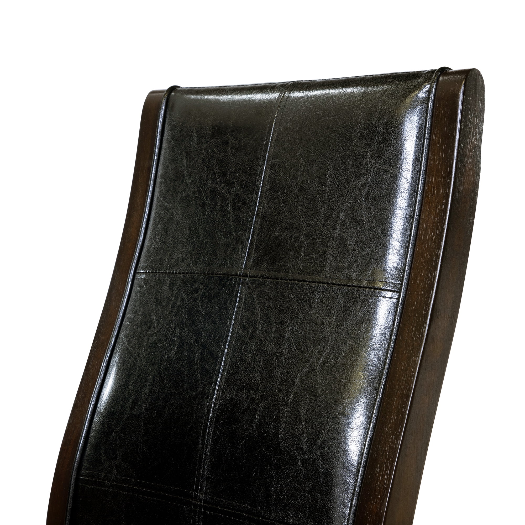 Furniture of America Dana Padded Counter Dining Chairs - Set of 2, Brown
