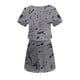 thumbnail image 3 of Mini Vestido de Verano Color Sólido Cuello en V Manga Corta Vestido de Becerro Medio, Vestido Corto de Verano, 3 of 5