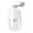 White 2, variant on 1 Pc Portable Manual Ice Crusher, Shaved Ice Machine, Hand-Powered handle Onion Chopper with Clear Container, Food Chopper for Vegetables Meat Fruits Nuts Herbs Onions,Ideal Gift