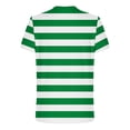 thumbnail image 4 of Dvprdro Mens Oversized Workout Tops Short Sleeve Crew Neck Striped Tees Sports Tees Gym Wear, 4 of 5