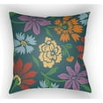 thumbnail image 4 of Surya MF040-2222 Moody Floral 22 x 22 x 5 in. Throw Pillow, Green - Large, 4 of 7