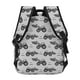 thumbnail image 4 of Disketp Gray Tractor Mochila Estampada para Hombre y Mujer – Mochila Ligera Clásica con Múltiples Bolsillos para Universidad, Trabajo y Viajes-One Size, 4 of 5