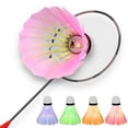thumbnail image 2 of 6 Pcs LED Badminton, Volant pour Activités Sportives Extérieures et Intérieures, 2 of 2